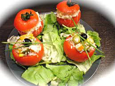 Tomates farcies froides