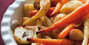 Salade de légumes racines aux pommes