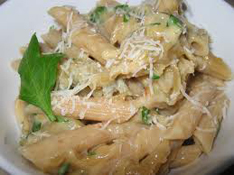 Penne rigate aux noix de cajou