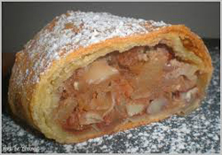 Strudel pommes-raisins-cannelle