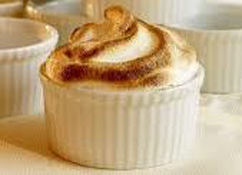 Moelleux meringué aux amandes