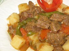 Goulasch aux pommes de terre