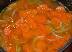 Consommé de carottes