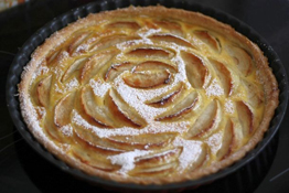 Tarte aux pommes à l'alsacienne