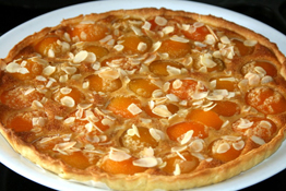 Tarte aux abricots