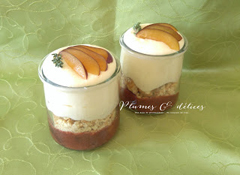 Tiramisu Quetsches Miel, Thym