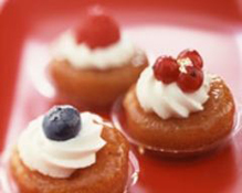 Cupcake façon baba au rhum